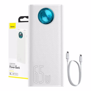 Baseus PPLG000102 power bank 30000 mAh White