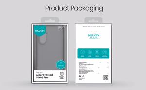 Nillkin Super Frosted Shield Pro maciņš Samsung Galaxy A37 5G daļēji melns