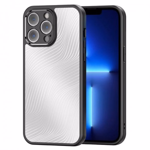 Melns Dux Ducis Aimo vāciņš modelim Apple iPhone Duo