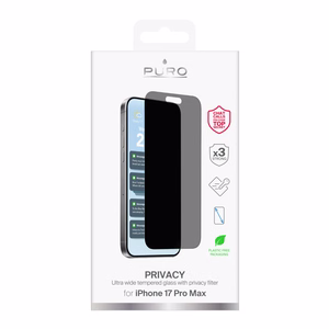 Puro Privacy закалённое стекло для iPhone 17 Pro Max