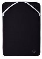HP Reversible Protective 15.6-inch sudraba Laptop Sleeve 15.6" Sleeve case melns, sudraba