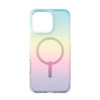 ZAGG Milan Snap viedtālruņa apvalks ar Magnētisko iPhone 16 Pro Max - varavīksnes