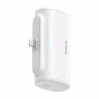 Portatīvais lādētājs OS-Baseus Compact IP 5000mAh 20W (balts)