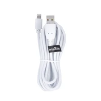 Maxlife kabelis USB - Lightning 3,0 m 2A balts