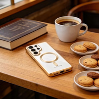 Tech-Protect MagFlex Maciņš for Samsung Galaxy S26 Ultra - caurspīdīgs zelta