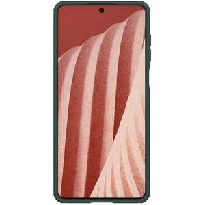 Nillkin Super Frosted Shield Pro izturīgs viedtālruņa apvalks Samsung Galaxy A73 zaļš