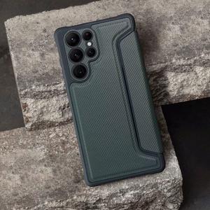 RAZOR grāmatveida maciņš SAMSUNG A27 tumši zaļš
