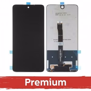 LCD displejs saderīgs ar Huawei P Smart 2021 / Honor 10X Lite melns OEM