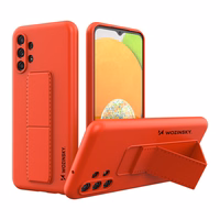 Wozinsky Kickstand Case silikona apvalks ar statīvu Samsung Galaxy A13 5G sarkans