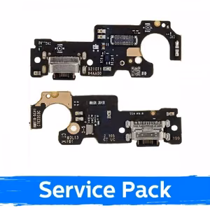 Uzlādes ports saderīgs ar Xiaomi Redmi Note 10 5G ar elastīgo kabeli / Plata (Service Pack)