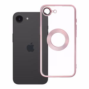 Viedtālruņa apvalks GLAM IPHONE 16e (SE 4 2025) rozā