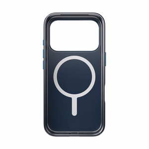 Speck Presidio Lux MagSafe vāciņš ierīcei iPhone 17 Pro, “Deep Sea Fade / Black / Spell Blue” krāsā