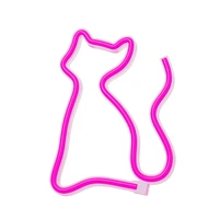 Neon LED Light CAT pink Bat + USB FLNE04 Forever Light