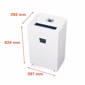 HSM Pure 420 – dokumentu smalcinātājs, mikrogriešanas, 1,9×15 mm, 35 l (2342111)