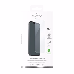 Puro rūdīta stikla ekrāna aizsargs iPhone 14 Plus / iPhone 13 Pro Max