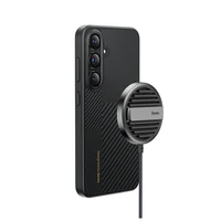 Benks Montage Magnētiskais Armor Pro Kevlar Viedtālruņa apvalks Metāla Rāmis 600D+1500D (MA41) Samsung Galaxy S24 Plus melns