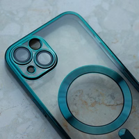 Color Chrome Mag maciņš for Samsung Galaxy A17 4G / A17 5G zaļš