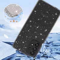 Viedtālruņa apvalks Crystal Glitter Case Samsung Galaxy A33 5G sudrabains