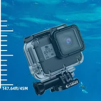 Tech-Protect GA200 ūdensizturīgs viedtālruņa apvalks GoPro Hero 5 / 6 / 7 - caurspīdīgs