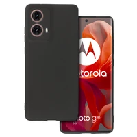Aizmugurējais apvalks MATT Motorola Moto G85 5G melns