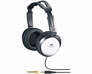 JVC HA-RX500-E vadu austiņas uz galvas melnas, baltas