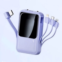 External akumulators Power Bank Reach RR-H726 10W 10000mAh rozā