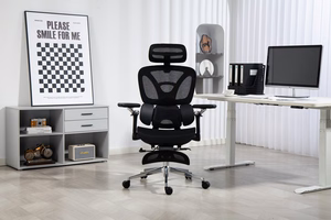 Activejet ergonomiskais biroja krēsls YK848, melns