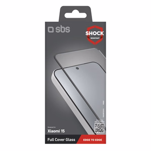 SBS Full Cover rūdīts stikls priekš Xiaomi 15