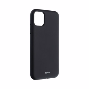 ROAR viedtālruņa apvalks COLORFUL JELLY priekš iPhone 11 melns