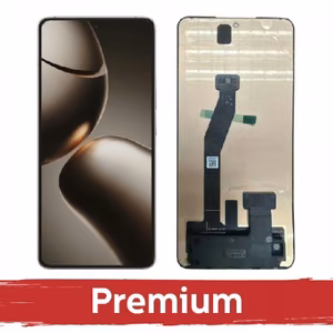 LCD Displejs Xiaomi 14T / 14T Pro Melns OEM