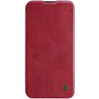 Nillkin Qin Pro Leather Apple iPhone 14 Plus sarkans