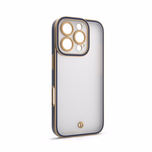 Silky Gold viedtālruņa apvalks iPhone 15 Pro 6,1" zils