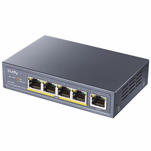 Cudy GS1005P network switch Gigabit Ethernet (10/100/1000) Power over Ethernet (PoE) pelēks