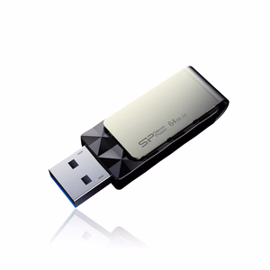 Silicon Power Blaze B30 USB zibatmiņa 64 GB USB Type-A 3.0 melna