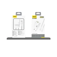 Dudao A26T GaN 25W USB-A, USB-C lādētājs – balts