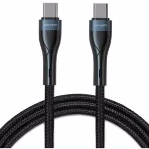 USB-C uz USB-C kabelis PremiumCord 60W 1 m, melns