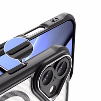 Defender Carbon Mag maciņš for iPhone 17 6,3" melns