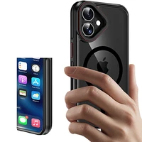 Tech-Protect MagHybrid Magnētiskais viedtālruņa apvalks iPhone 16 - melna