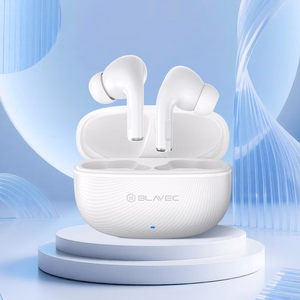 Blavec Bluetooth TWS Austiņas BW-02 Carbon (BW02-W) balts