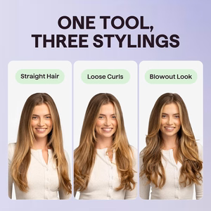 Hair styling comb Wavytalk Blowout Express pink