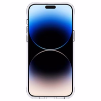 Rifle Paper Clear - maciņš iPhone 14 Pro Max (Garden Party zils)