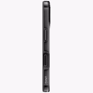 Uniq Clario Magclick uzlādes viedtālruņa apvalks iPhone 17 – melns