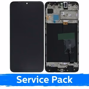 LCD displejs saderīgs ar Samsung M105 M10 melns ar rāmi (Service Pack)