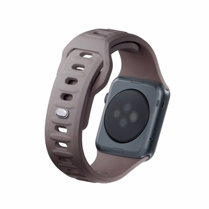 3mk silikona siksniņa Apple Watch, 42/44/45/46/49 mm, Taupe, lielais izmērs
