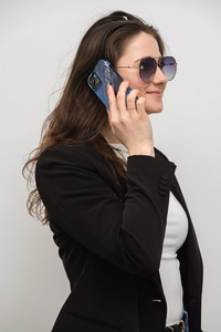 FORCELL F-PROTECT Mirage viedtālruņa apvalks saderīgs ar MagSafe IPHONE 15 Plus okeāna marmors