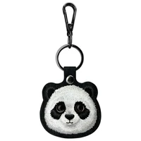 Nimmy Big Eyed Pet 2.0 Panda 3-in-1 Viedtālruņa apvalks + maks + sekošanas ierīces korpuss - melns