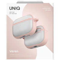 Uniq Veren korpuss AirPods Pro 3 - rozā krāsā