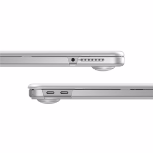 AmazingThing Titan cietais apvalks MacBook Neo 13" - caurspīdīgs