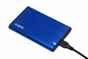 iBox HD-05 HDD/SSD korpuss zils 2,5"