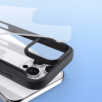 Dux Ducis Skin X Pro iPhone 16 Pro viedtālruņa apvalks ar MagSafe un atveramu vāciņu - melns